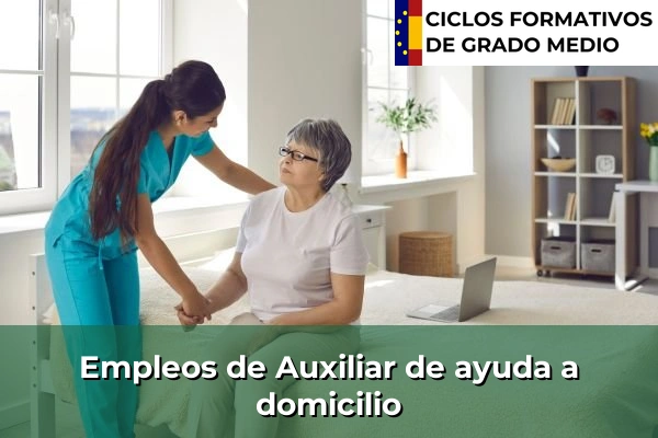 Ciclos Formativos Medios en la Comunidad de Madrid 16 Empleo de Auxiliar de ayuda a domicilio