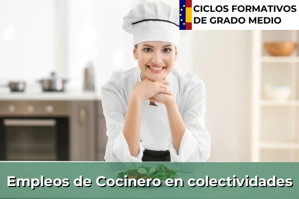 Ciclos Formativos Medios en la Comunidad de Madrid 41 Empleo de Cocinero en colectividades