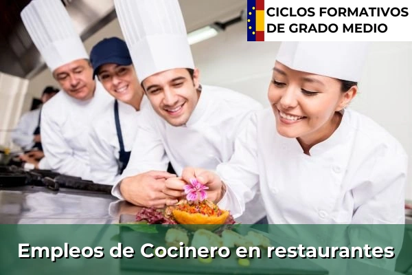 Ciclos Formativos Medios en la Comunidad de Madrid 40 Empleo de Cocinero