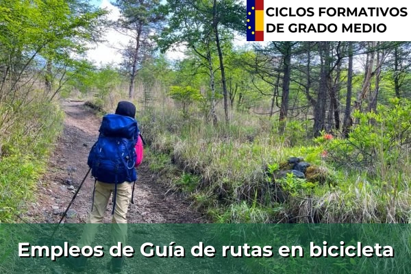 Empleo de Guía de rutas en bicicleta