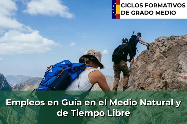 Empleos en el Área de Sistemas Microinformáticos y Redes 288 Empleos en el Área de Guía en el Medio Natural y de Tiempo Libre