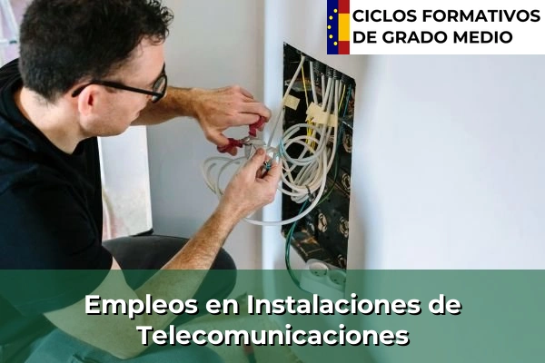 Empleos en el Área de Sistemas Microinformáticos y Redes 289 Empleos en el Área de Instalaciones de Telecomunicaciones