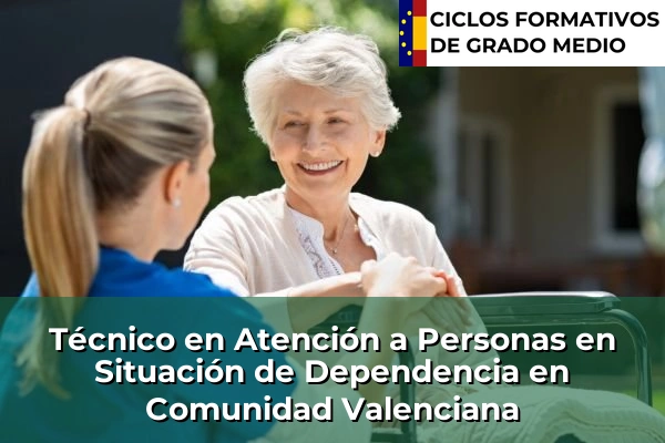 Técnico en Atención a Personas en Situación de Dependencia en Comunidad Valenciana