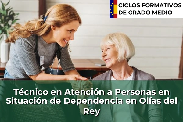Técnico en Atención a Personas en Situación de Dependencia en Castilla-La Mancha 58 Técnico en Atención a Personas en Situación de Dependencia en Olías del Rey