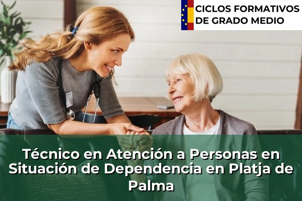 Técnico en Atención a Personas en Situación de Dependencia en Islas Baleares 30 Técnico en Atención a Personas en Situación de Dependencia en Platja de Palma