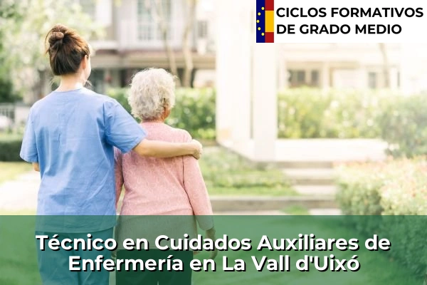 Técnico en Cuidados Auxiliares de Enfermería en La Vall d'Uixó