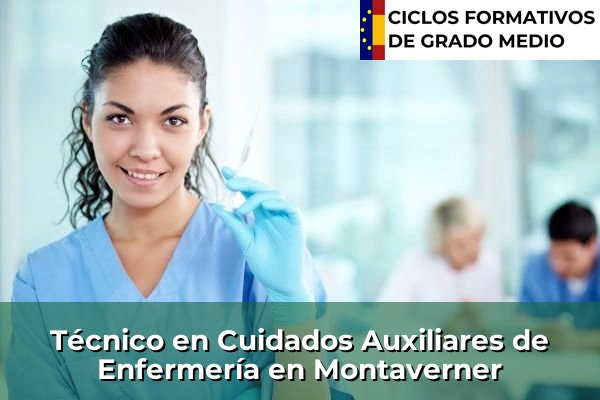 Técnico en Cuidados Auxiliares de Enfermería en Montaverner