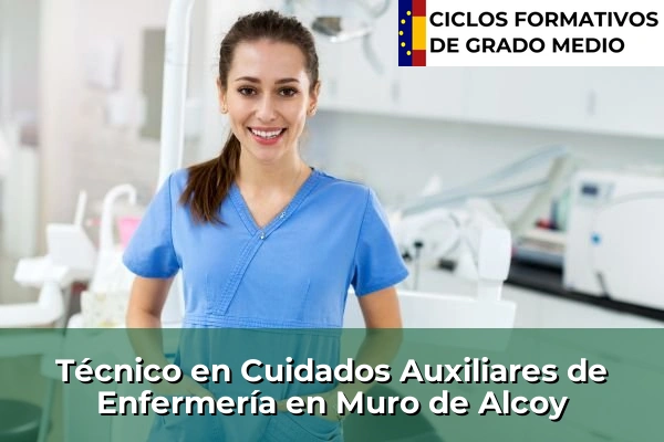 Técnico en Cuidados Auxiliares de Enfermería en Muro de Alcoy