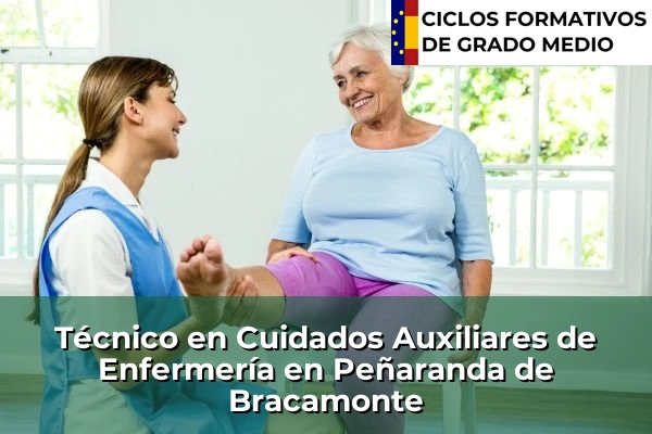 Técnico en Cuidados Auxiliares de Enfermería en Peñaranda de Bracamonte