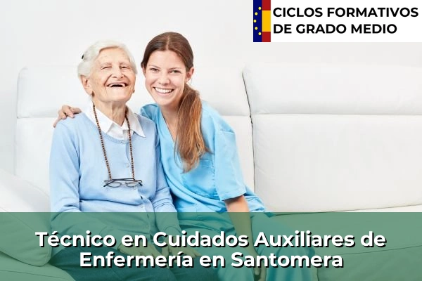 Técnico en Cuidados Auxiliares de Enfermería en Sangonera la Verde o Ermita Nueva 115 Técnico en Cuidados Auxiliares de Enfermería en Santomera