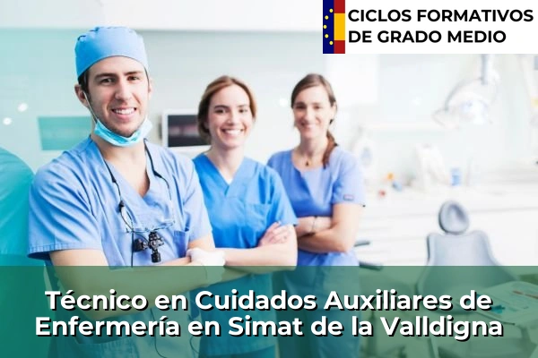Técnico en Cuidados Auxiliares de Enfermería en Simat de la Valldigna