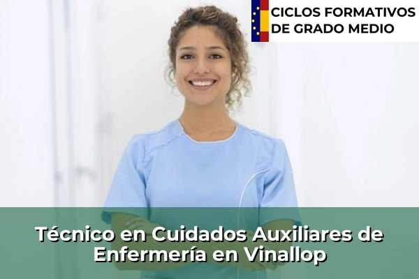 Técnico en Cuidados Auxiliares de Enfermería en Cataluña 219 Técnico en Cuidados Auxiliares de Enfermería en Vinallop