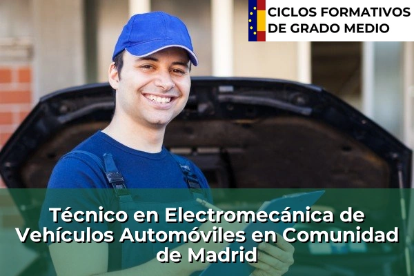 Técnico en Electromecánica de Vehículos Automóviles en Comunidad de Madrid