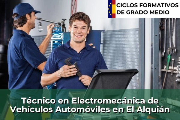 Técnico en Electromecánica de Vehículos Automóviles en El Alquián
