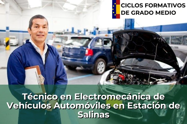 Técnico en Electromecánica de Vehículos Automóviles en Estación de Salinas