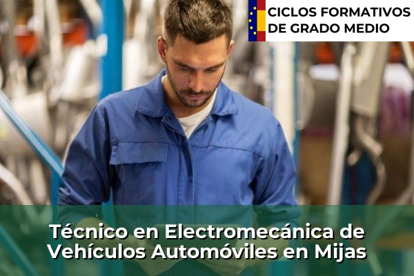 Técnico en Electromecánica de Vehículos Automóviles en Mijas
