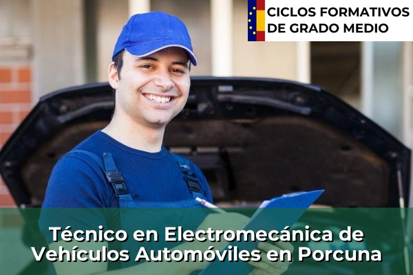 Técnico en Electromecánica de Vehículos Automóviles en Porcuna
