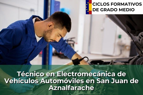 Técnico en Electromecánica de Vehículos Automóviles en San Juan de Aznalfarache