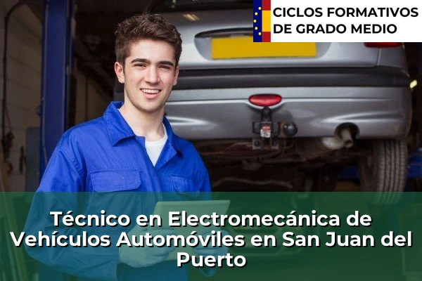 Técnico en Electromecánica de Vehículos Automóviles en San Juan del Puerto