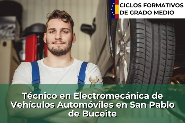 Técnico en Electromecánica de Vehículos Automóviles en San Pablo de Buceite