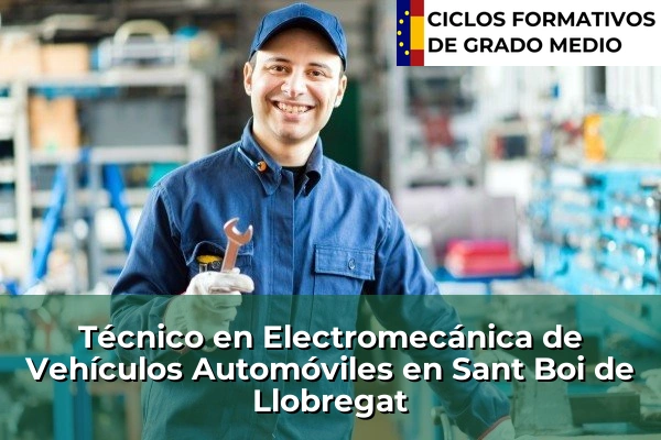 Técnico en Electromecánica de Vehículos Automóviles en Cataluña 153 Técnico en Electromecánica de Vehículos Automóviles en Sant Boi de Llobregat