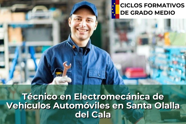 Técnico en Electromecánica de Vehículos Automóviles en Santa Olalla del Cala