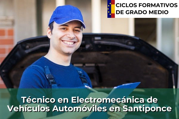 Técnico en Electromecánica de Vehículos Automóviles en Santiponce