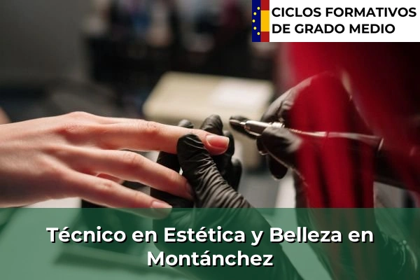 Técnico en Estética y Belleza en Montánchez