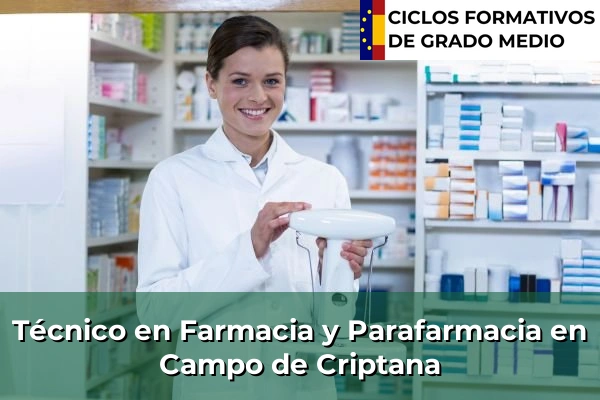 Técnico en Farmacia y Parafarmacia en Santa Cruz de Mudela 58 Técnico en Farmacia y Parafarmacia en Campo de Criptana
