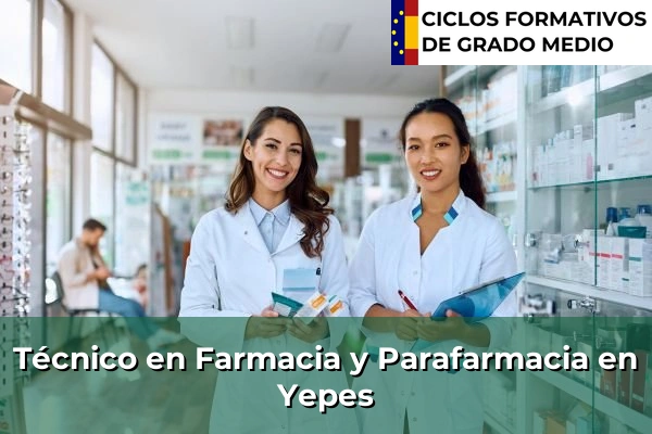 Técnico en Farmacia y Parafarmacia en Santa Cruz de Mudela 125 Técnico en Farmacia y Parafarmacia en Yepes