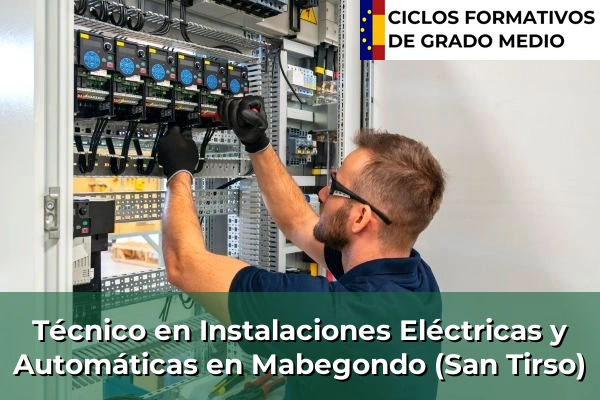 Técnico en Instalaciones Eléctricas y Automáticas en Mabegondo (San Tirso)