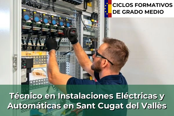 Técnico en Instalaciones Eléctricas y Automáticas en Barcelona 198 Técnico en Instalaciones Eléctricas y Automáticas en Sant Cugat del Vallès