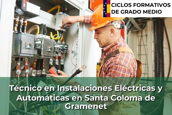Técnico en Instalaciones Eléctricas y Automáticas en Barcelona 223 Técnico en Instalaciones Eléctricas y Automáticas en Santa Coloma de Gramenet