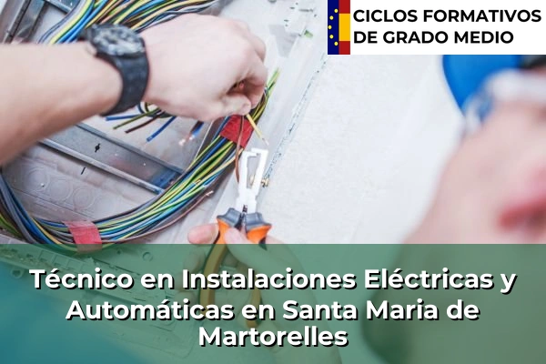 Técnico en Instalaciones Eléctricas y Automáticas en Barcelona 225 Técnico en Instalaciones Eléctricas y Automáticas en Santa Maria de Martorelles