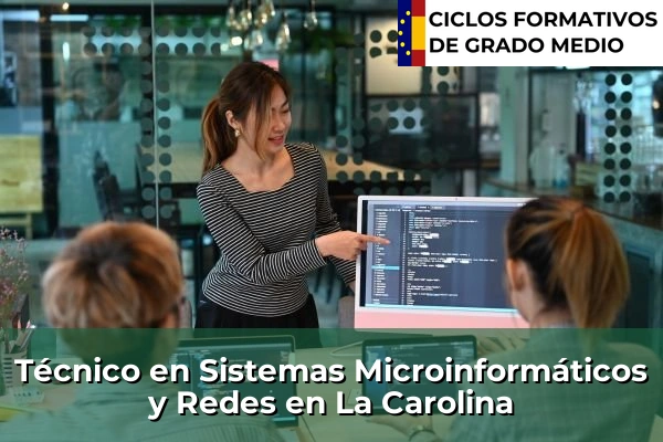Técnico en Sistemas Microinformáticos y Redes en Andalucía 177 Técnico en Sistemas Microinformáticos y Redes en La Carolina